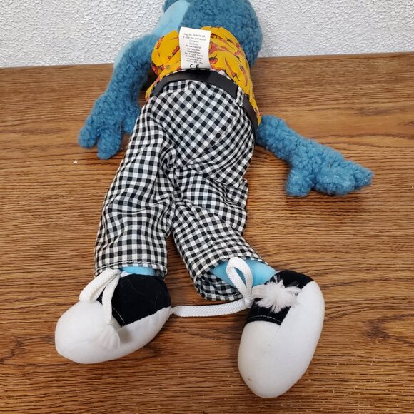 Vintage 2000 Plush Jim Henson Sesame Street Gonzo w/Chili Pepper Shirt 16" - Picture 7 of 7